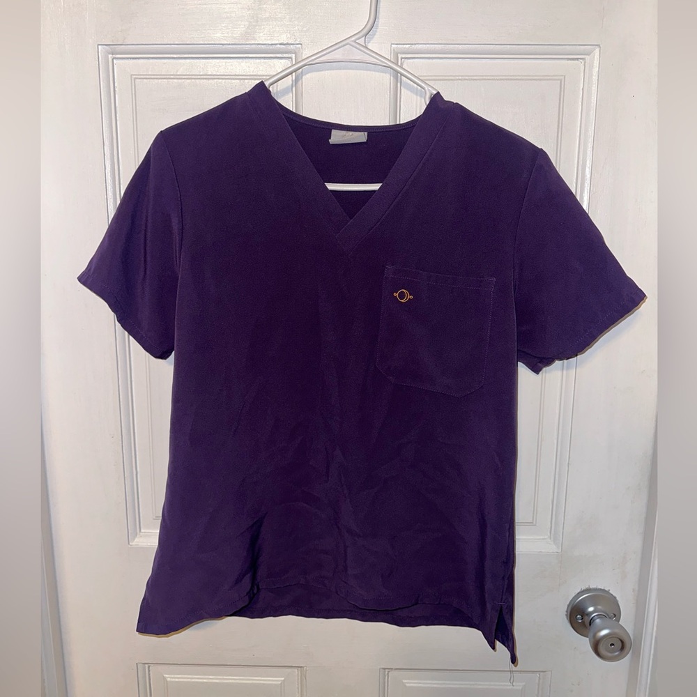 Purple Scrub Set